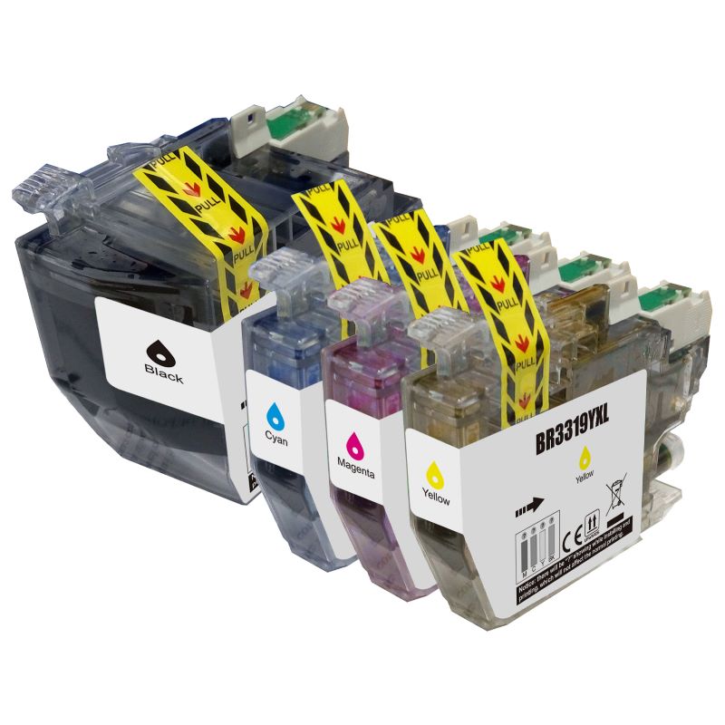 Compatible Inkjet Value Pack: Substitute to Brother LC3319XL by Items Online Ltd