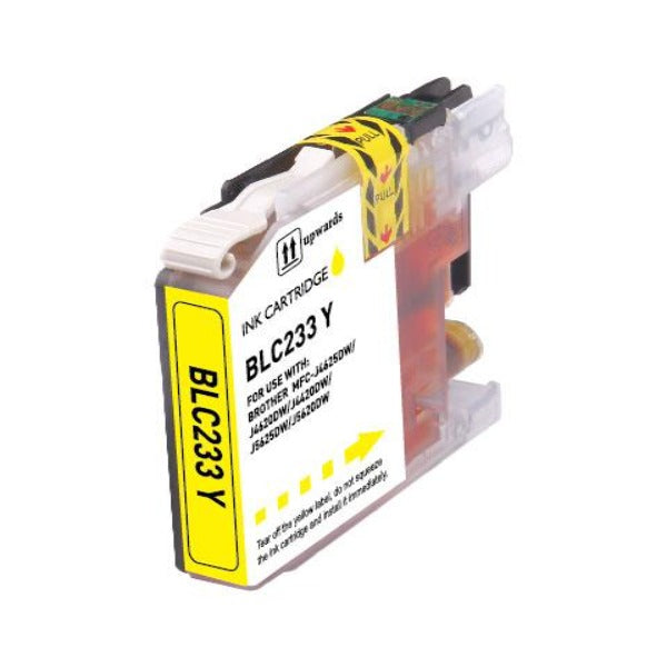 Compatible Yellow Inkjet: Substitute to Brother LC233 by Items Online Ltd