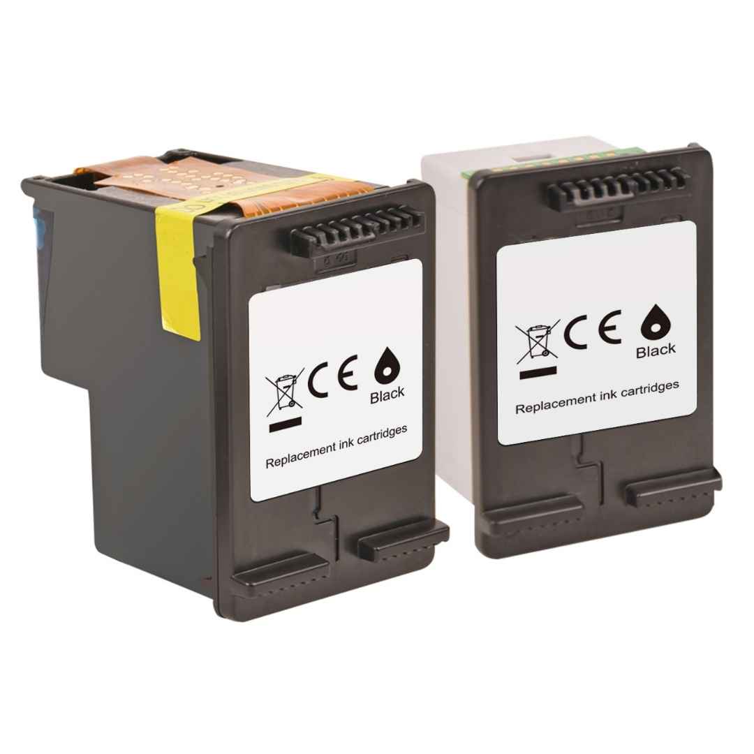 Remanufactured ECOSAVE Black Inkjet *2 PACK*: Substitute to HP 65XL by Items Online Ltd