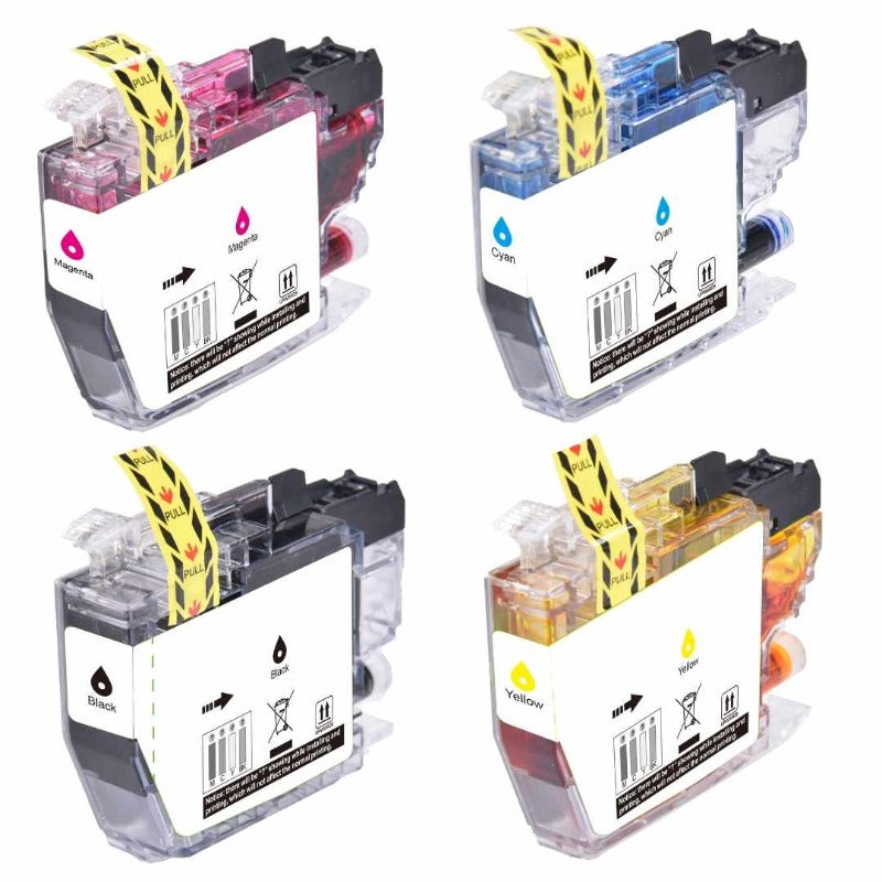 Compatible Inkjet Value Pack: Substitute to Brother LC3313XL - (1 X Black, 1 X Cyan, 1 X Magenta, 1 X Yellow) by Items Online Ltd