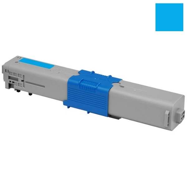 Compatible Cyan Toner Cartridge: Substitute to OKI 44973547 C301