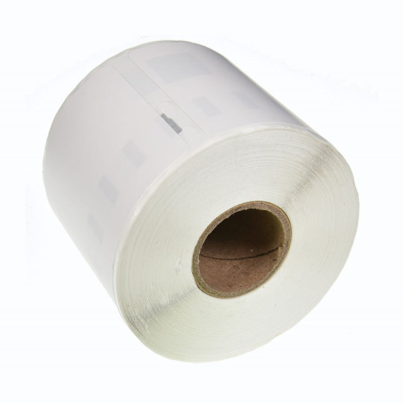 Compatible Label Roll (Black-on-White): Substitute to Dymo LW 99014 by Items Online Ltd