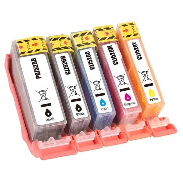 Compatible Inkjet Bundle Pack: Substitute to Canon PGI525 & CLI526 Series by Items Online Ltd