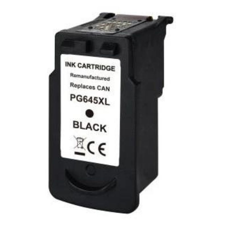 Remanufactured Black Inkjet: Substitute to Canon PG645XL